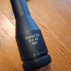 Lunette Zeiss 6x42 Diatal MC rail ZM &eacute;tat correct