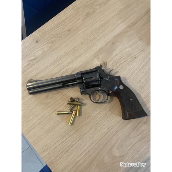 Smith & Wesson 586 6 pouces - calibre 38/357