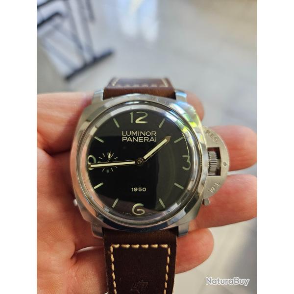 Tres rare montre panerai LUMINOR 1950 PAM 127 ann�e 2002