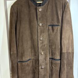 Veste type &laquo;&nbsp;Janker&nbsp;&raquo; en daim