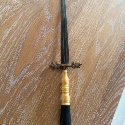 Ancienne dague pique couille collection