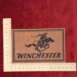 Etiquette en cuir pour coffret d'arme Winchester #1