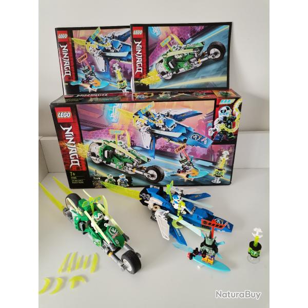 Lego Ninjago no 71709 Les bolides de Jay et Lloyd