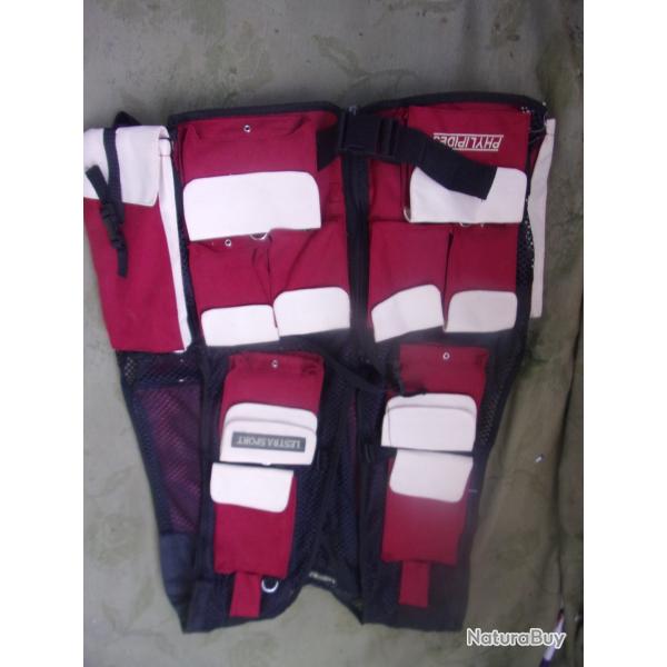 gilet de p�che ou randonn�e Lestra Sport Phylipides
