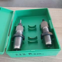 Jeu d'outils RCBS int&eacute;gral 222 Remington