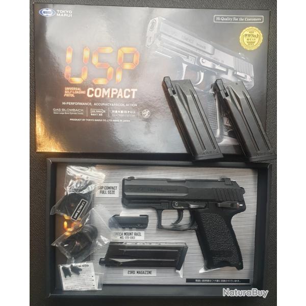 USP Compact Marui GGB � gaz + 2 chargeurs