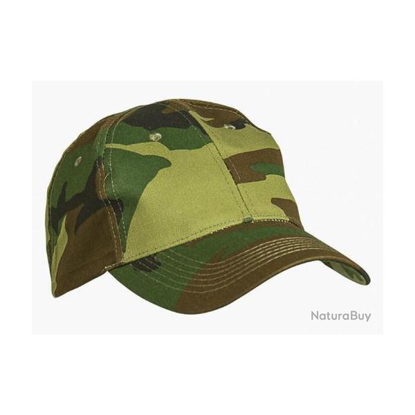 Casquette Base-Ball Mil-tec - Woodland