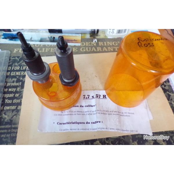 OUTILS DE RECHARGEMENT POUR CALIBRE 7.7 X 57 R
