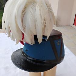 Shako de l'&eacute;cole sp&eacute;ciale militaire de Saint Cyr