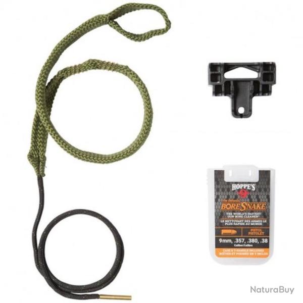 Cordon de Nettoyage BoreSnake 9mm/.357 - Nettoyage Rapide et Efficace - Pour Pistolet et Revolver 9m