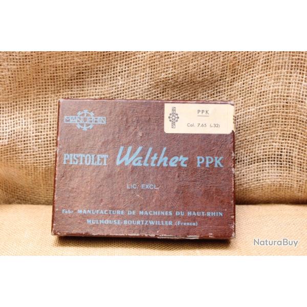 Boite d'origine Walther Manurhin PPK