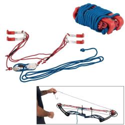 Presse portable pour arc et arbal&egrave;tes &agrave; poulies