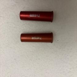 Lot de deux douilles amortisseur 7x65r