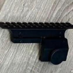 Embase support picatinny lunette mini 14 ruger