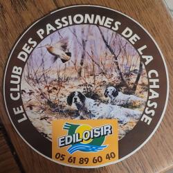 Autocollant chasse, b&eacute;casse,b&eacute;cassiers,chien de chasse drathaar,ediloisir