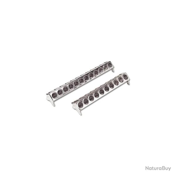 Mangeoire m�tal galvanis� poussins 50 cm � trous