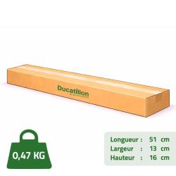Mangeoire lin&eacute;aire volaille galvanis&eacute;e 50cm