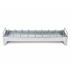 Mangeoire lin&eacute;aire volaille galvanis&eacute;e 50cm