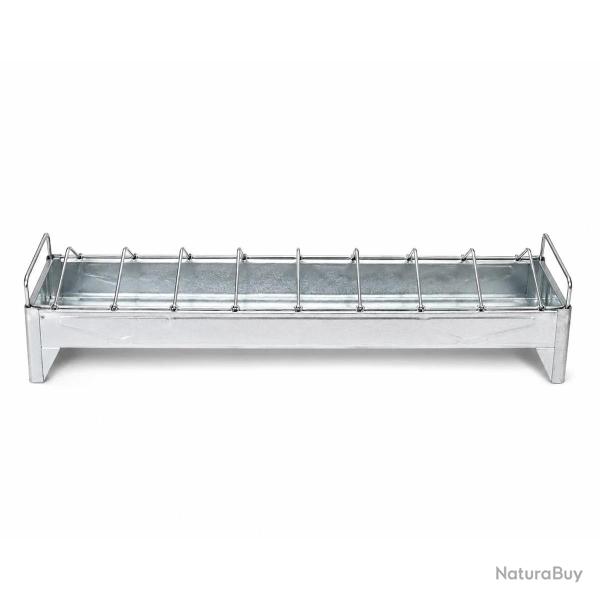 Mangeoire lin�aire volaille galvanis�e 50cm