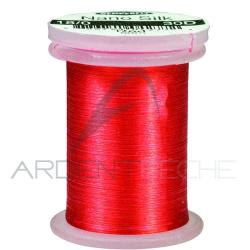 Fils de montage Semperfli Nano Silk Ultra 18/0 rouge