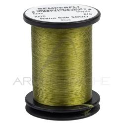 Fils de montage Semperfli Nano Silk Predator 6/0 olive