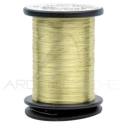 Tinsel rond fin 0.1mm Or