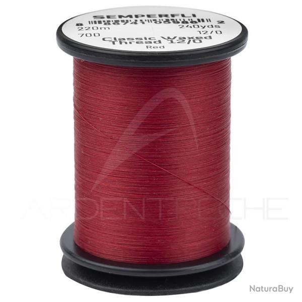 Fils de montage Semperfli 12/0 Rouge