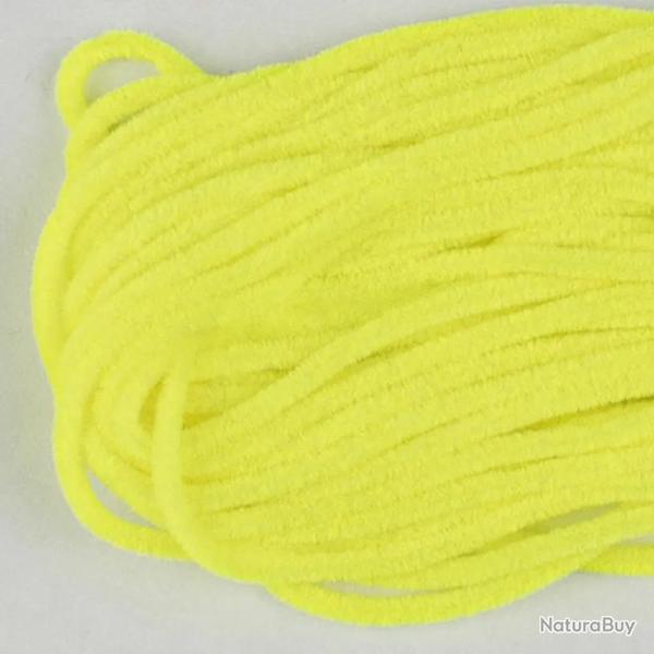 Suede Chenille Semperfli 1.5mm Fluoro jaune