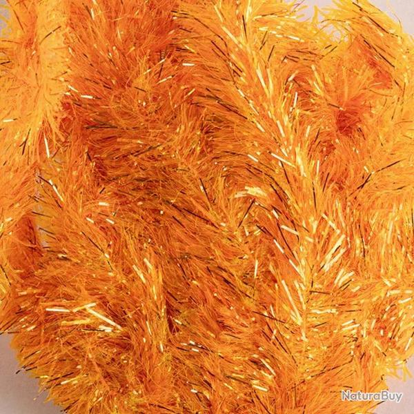 Chenille Fleck 15 mm Semperfli Fluoro orange