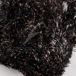 Chenille Fleck 15 mm Semperfli Noir