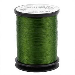 Fils de montage Semperfli Nano Silk Streamer 200D 3/0 Vert fonc&eacute;