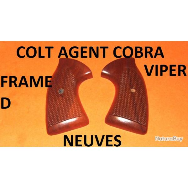 plaquettes NEUVES de COLT AGENT COBRA VIPER carcasse D - VENDU PAR JEPERCUTE (s1403)
