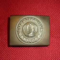 Boucle de ceinturon allemande WW1