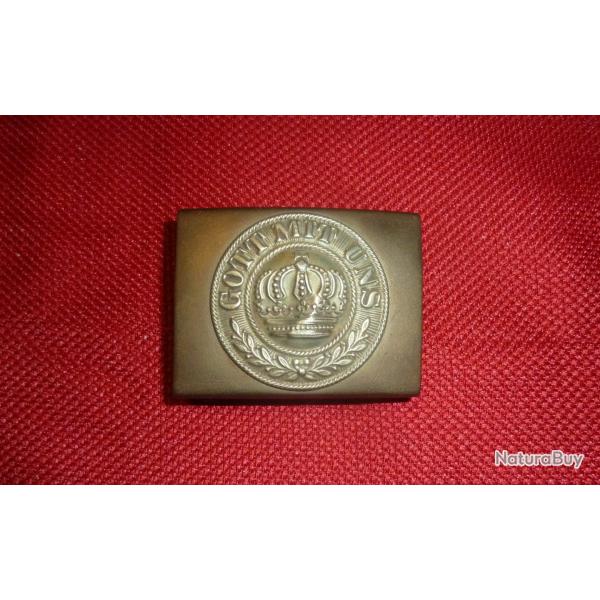 Boucle de ceinturon allemande WW1