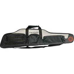 Fourreau carabine Pisteurs premium avec mousse haute densit&eacute; gris/noir 125cm