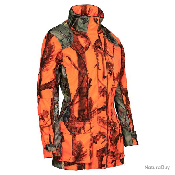 Prix de d�part � 1� !! Veste Femme Brocard GhostCamo Blaze&Black Percussion Taille M