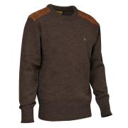 Pull De Chasse Croft & Barrow Homme Taille XL Crème/Vert - Occasion Très Bon État