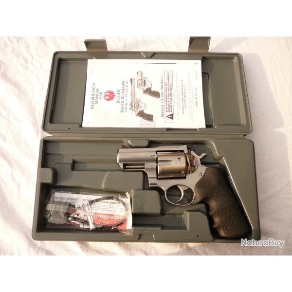 RUGER SUPER REDHAWK ALASKAN 44 REM MAG canon 2 1/2 pouces inox