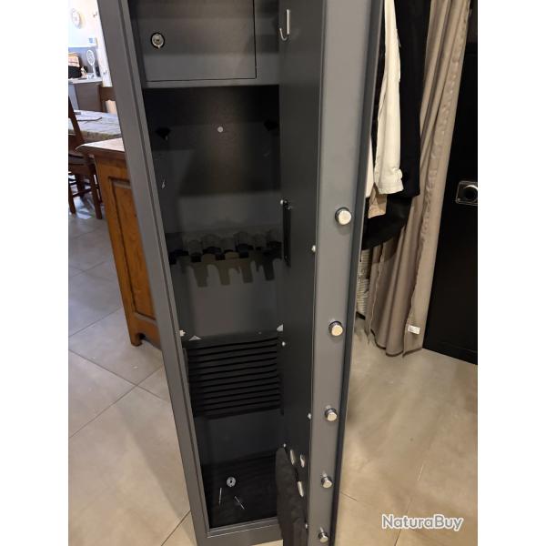 Armoire � fusils serrure �lectronique Smith & Locke - 5 armes