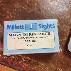 hausse et guidon Millet pour desert eagle