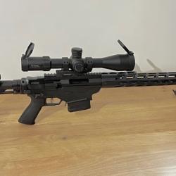 RUGGER RPR 308 + ELEMENT OPTICS TITAN 3-18&times;50 + Bipied fortmeier H184