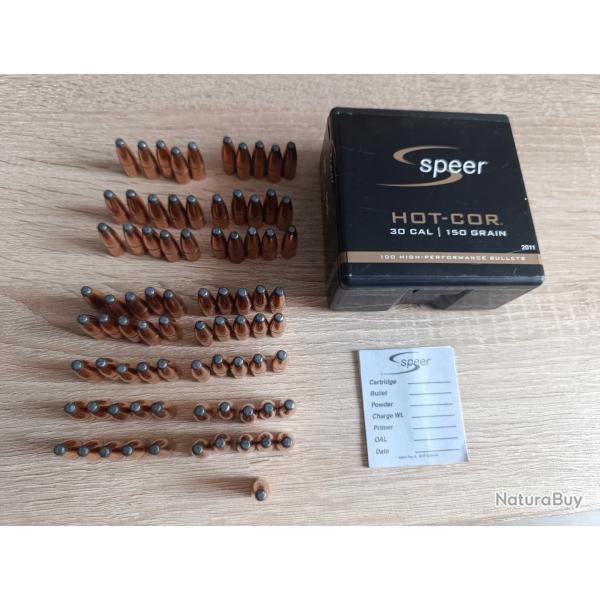 ogives speer hot-cor 30-30 150gr