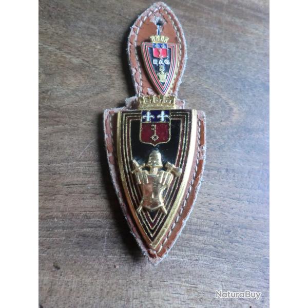 insigne �mail  �cole sup�rieure d'application du g�nie / martineau saumur