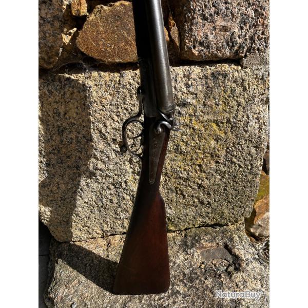 Fusil juxtapos�s cal 16/65 a chien ext�rieur cat D