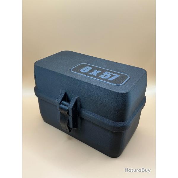 Lot de boites de stockage de munitions