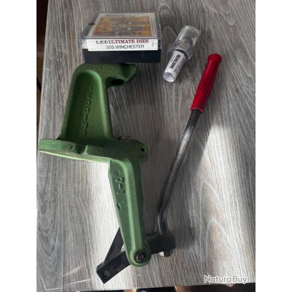 Presse Redding + outils 308win