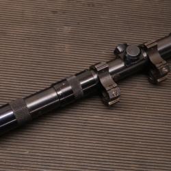 Vieille rare lunette en acier avec montage acier 2.5 - 5 x 22 REF JEAN