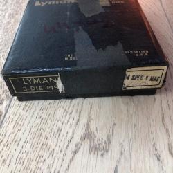 Outils de rechargement LYMAN cal 44 special / 44 Mag