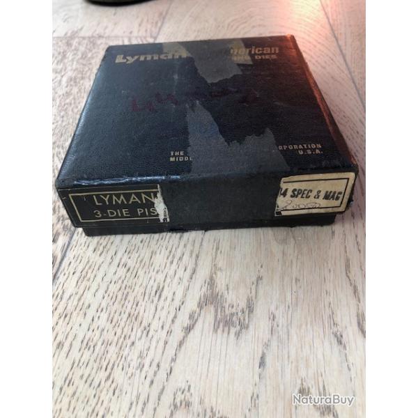 Outils de rechargement LYMAN cal 44 special / 44 Mag