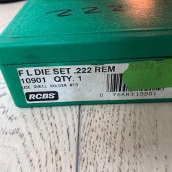 Outils de rechargement 222 Remington
